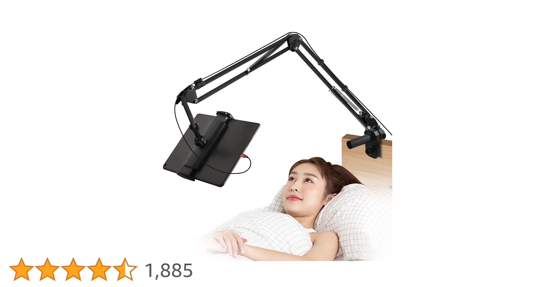 アームと背もたれは4段階で調整可能。足は取り外し可能。 Amazon.co.jp: CACENCAN S01 タブレット スタンド タブレット